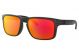 Oakley 0OO9102 910200 55 MATTE BLACK PRIZM RUBY Injected Man size 55 sunglasses