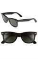 Ray Ban 0RB2140 901/58 50 BLACK CRYSTAL GREEN POLARIZED Acetate Unisex size 50 sunglasses