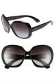Ray Ban 0RB4098 601/8G 60 BLACK GRAY GRADIENT Nylon Woman size 60 sunglasses