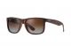 Ray Ban 0RB4165 865/T5 55 HAVANA RUBBER POLAR BROWN GRADIENT Nylon Man size 55 sunglasses