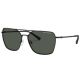 Armani Exchange 0AX2029S 606371 60 MATTE BLACK GREEN Metal Man size 60 sunglasses